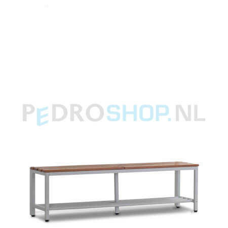 PDC-150 garderobezitbank, vrijstaand, 150 cm breed
