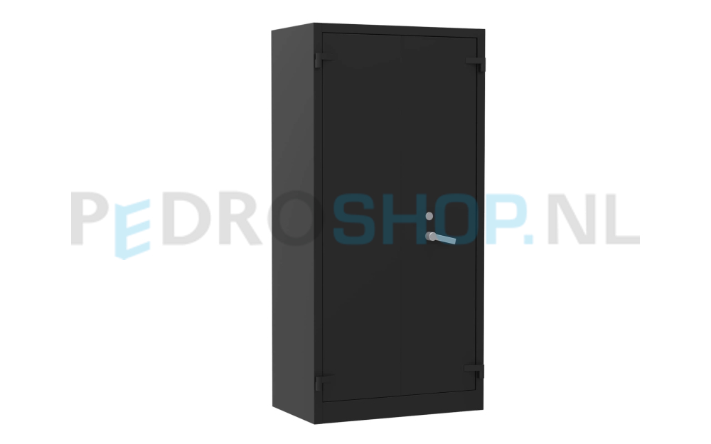 Brand- en inbraakwerende kast PDC-195-95, 195*95*55, zwart