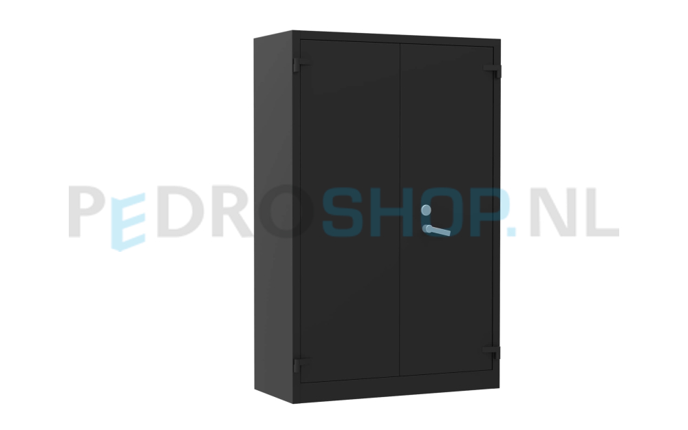 Brand- en inbraakwerende kast PDC-195-126, 195*126*55, zwart