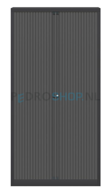 Archiefkast AKS met roldeur, antraciet, 4 legborden, 198*100*43