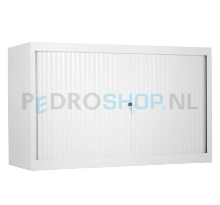 Roldeurkast PDC 73-120, 73*120*45, 1 legbord, wit